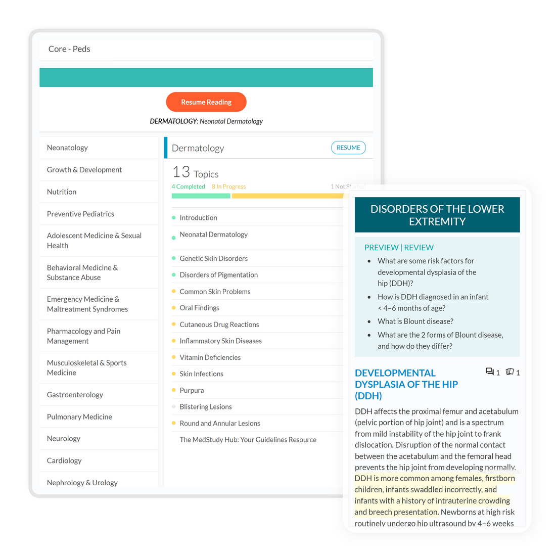 Pediatrics Digital Core