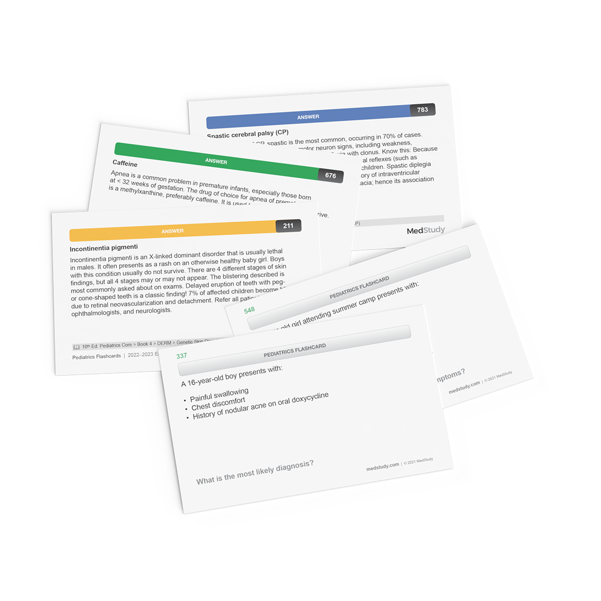 2024–2025 Pediatrics Flashcards