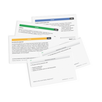 2024–2025 Pediatrics Flashcards